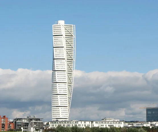 Wieżowiec Turning Torso w Malmö